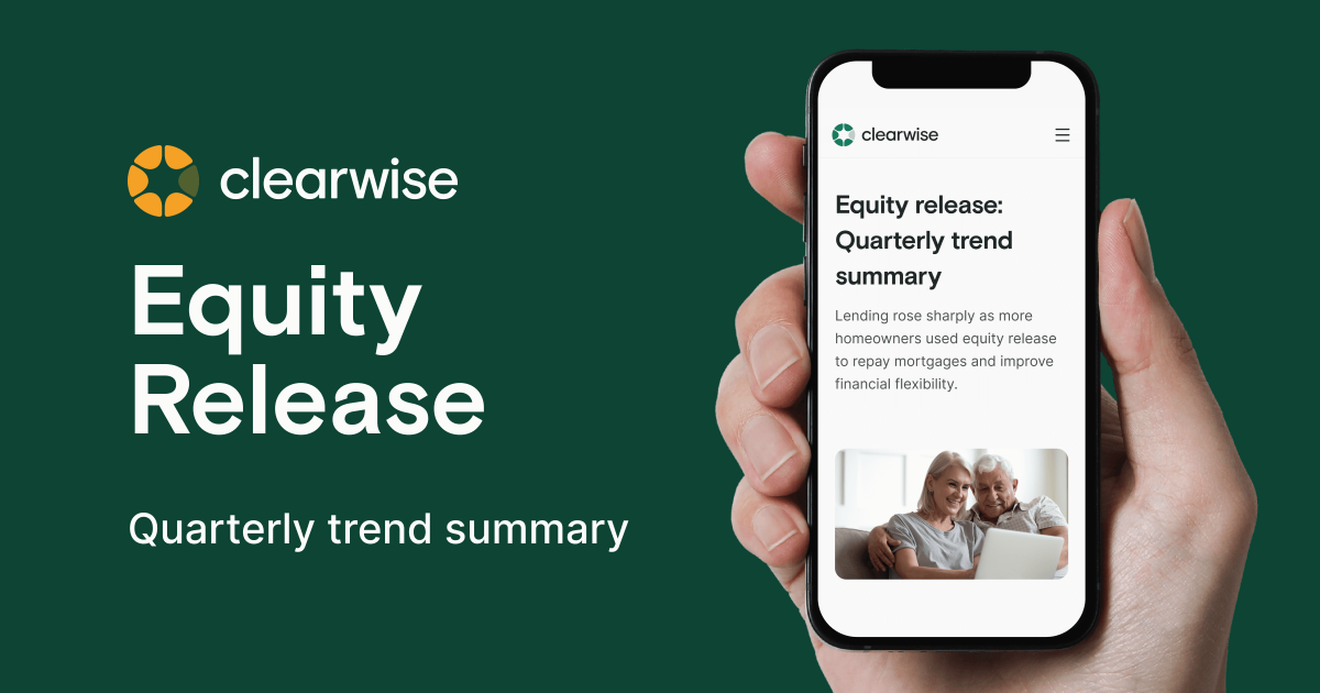 Release Trend Quarterly trend summary (Q3 2025) | Equity Release | Clearwise